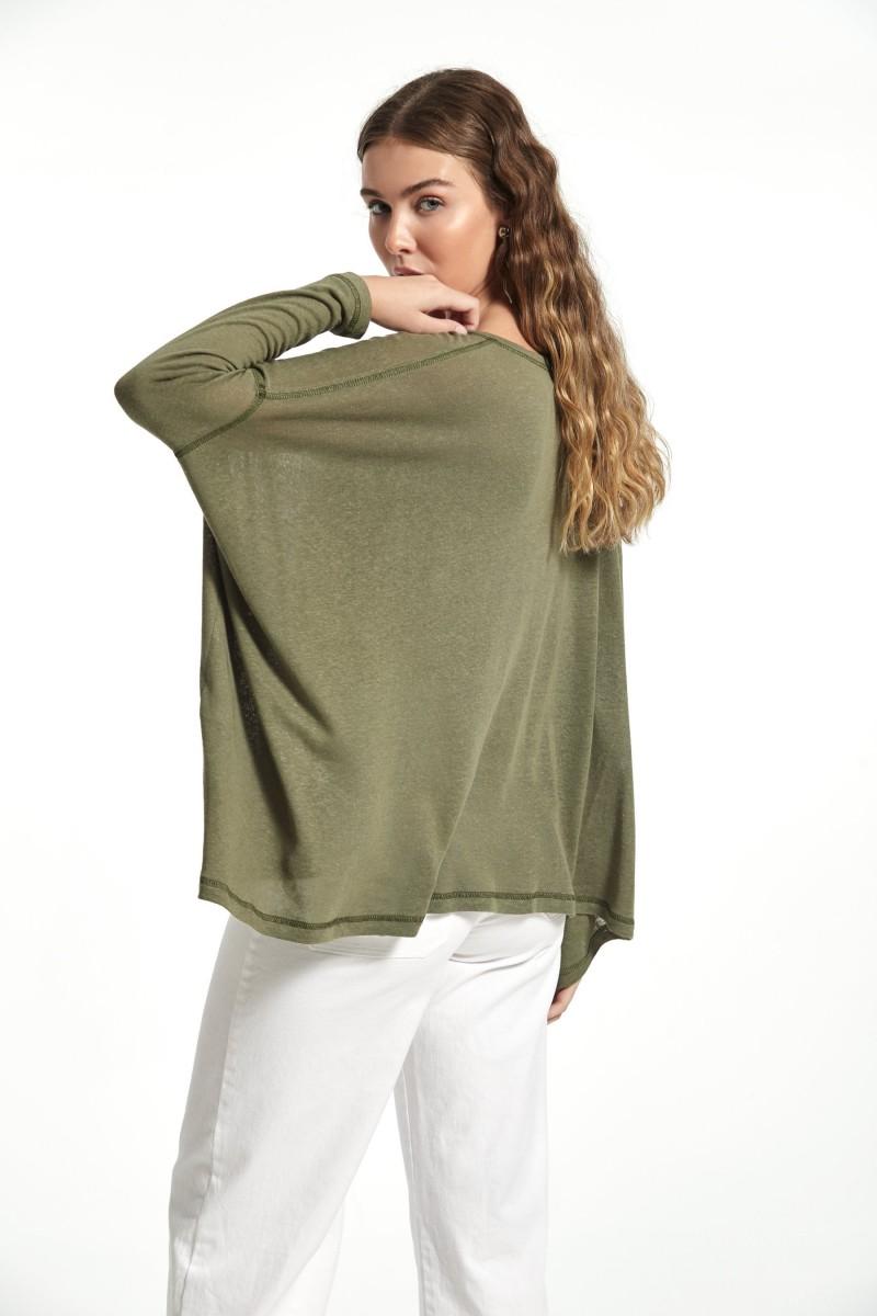 Oky Coky CAMISETA YUBUA PUNTO DE LINO RUSTICO