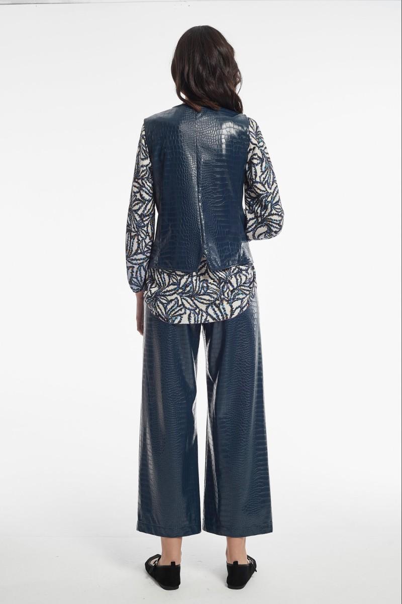 Oky Coky CHALECO CHOPO EFECTO PIEL RELIEVE