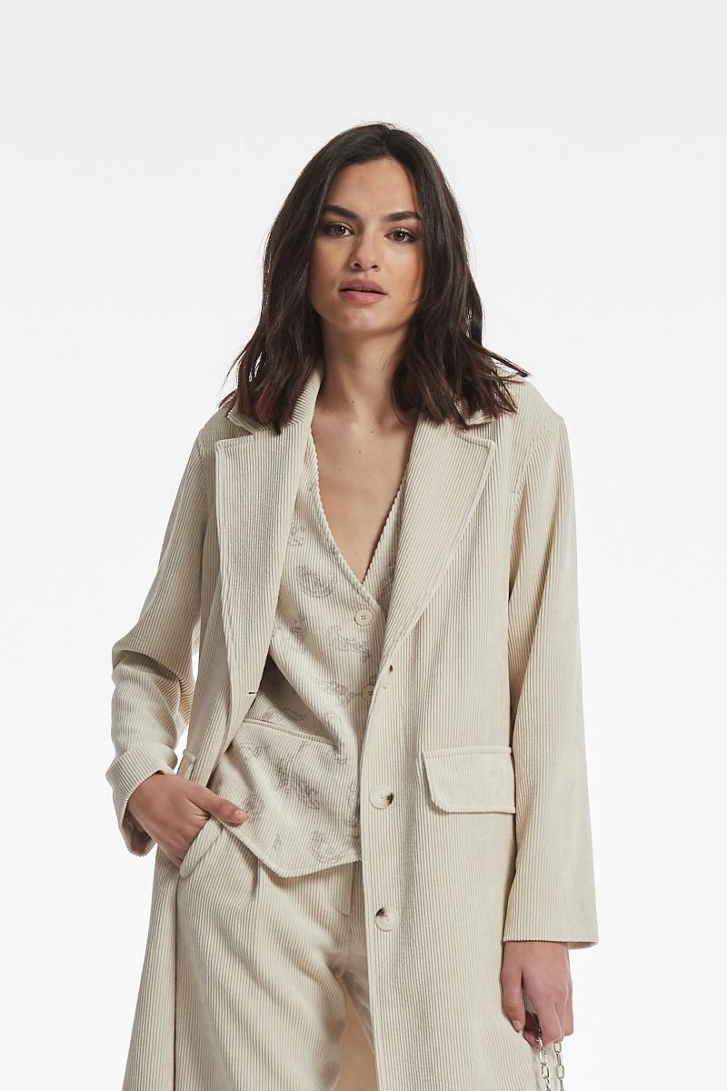 Oky Coky CHALECO CHOPO PANA ESTAMPADA