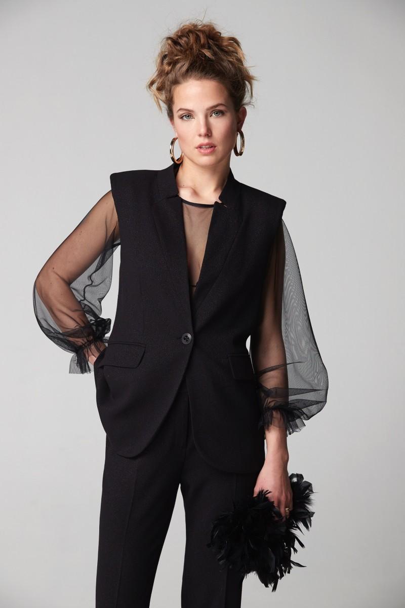 oky coky CHALECO GATIL PLANA CON LUREX