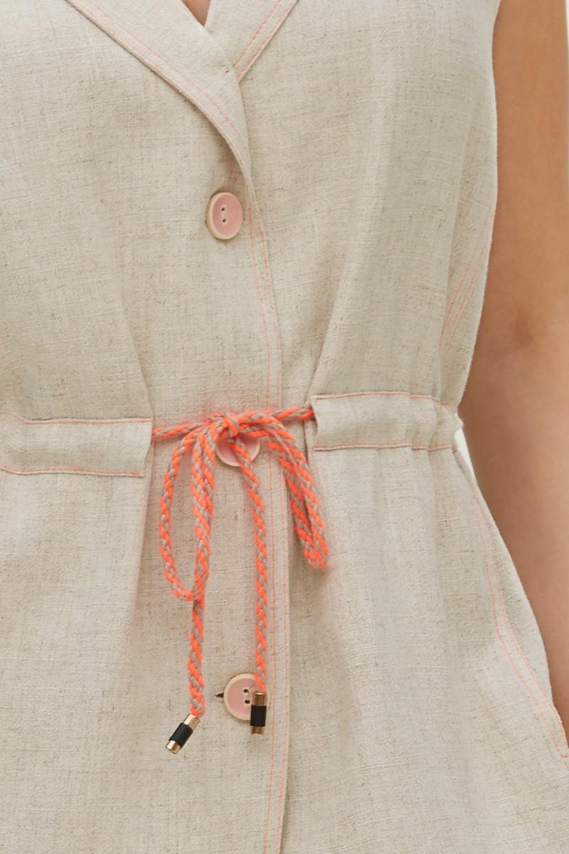 Oky Coky CHALECO JARETA LINO