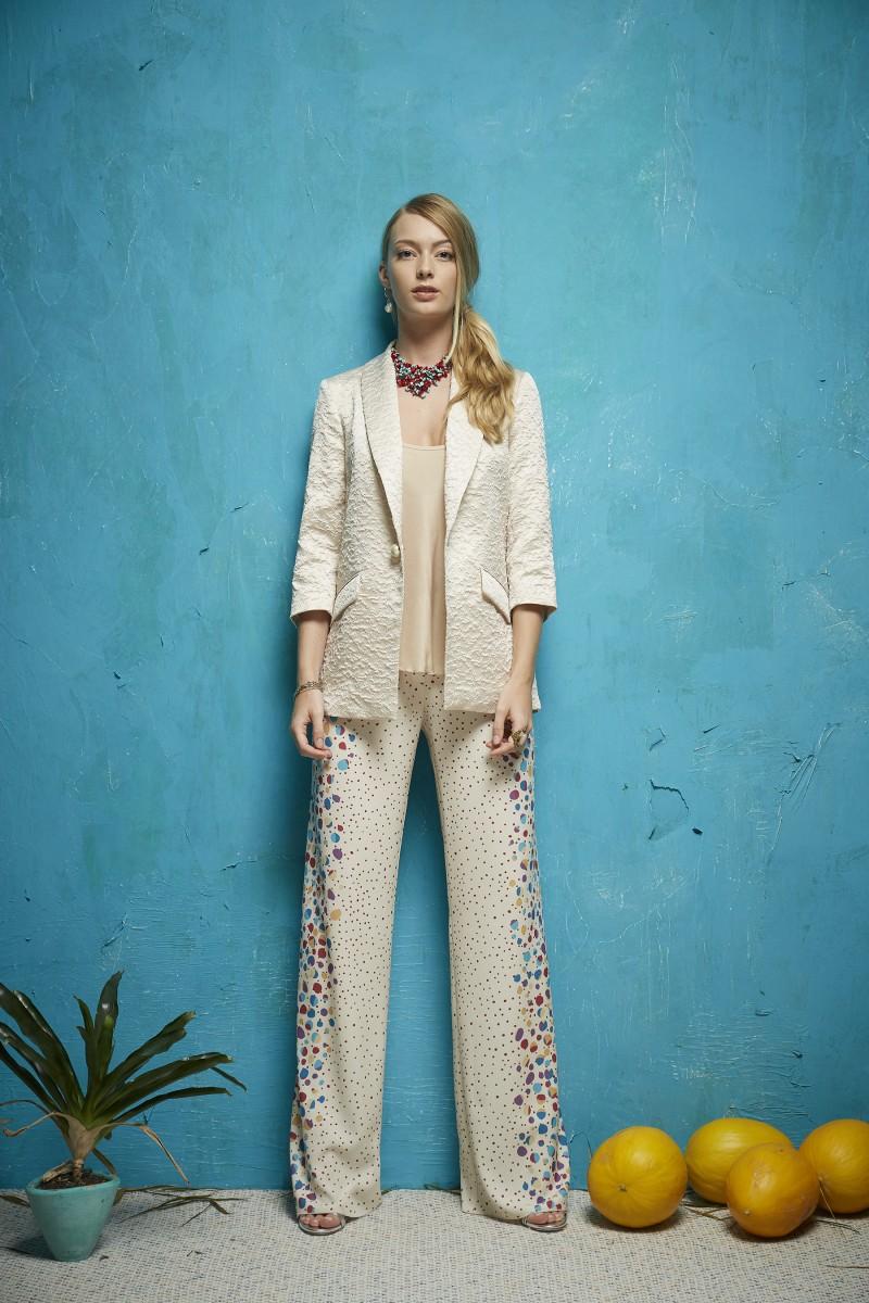 oky coky CHAQUETA AMPLIA JAQUARD