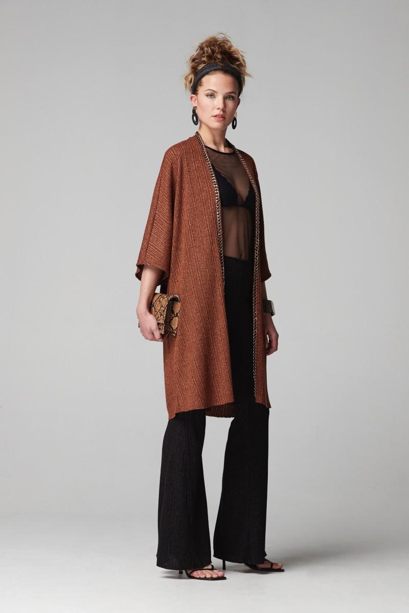 oky coky CHAQUETA BLUCO CANALÉ LUREX