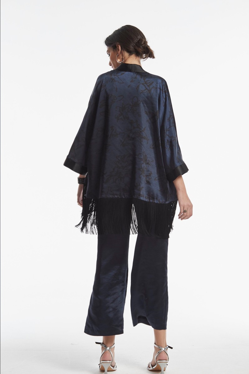 Oky Coky CHAQUETA CURUK SATEN ESTAMPADO