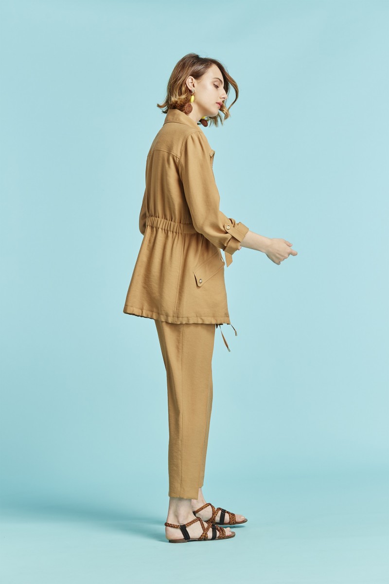 oky coky CHAQUETA ELFOS SARGA VISCOSA