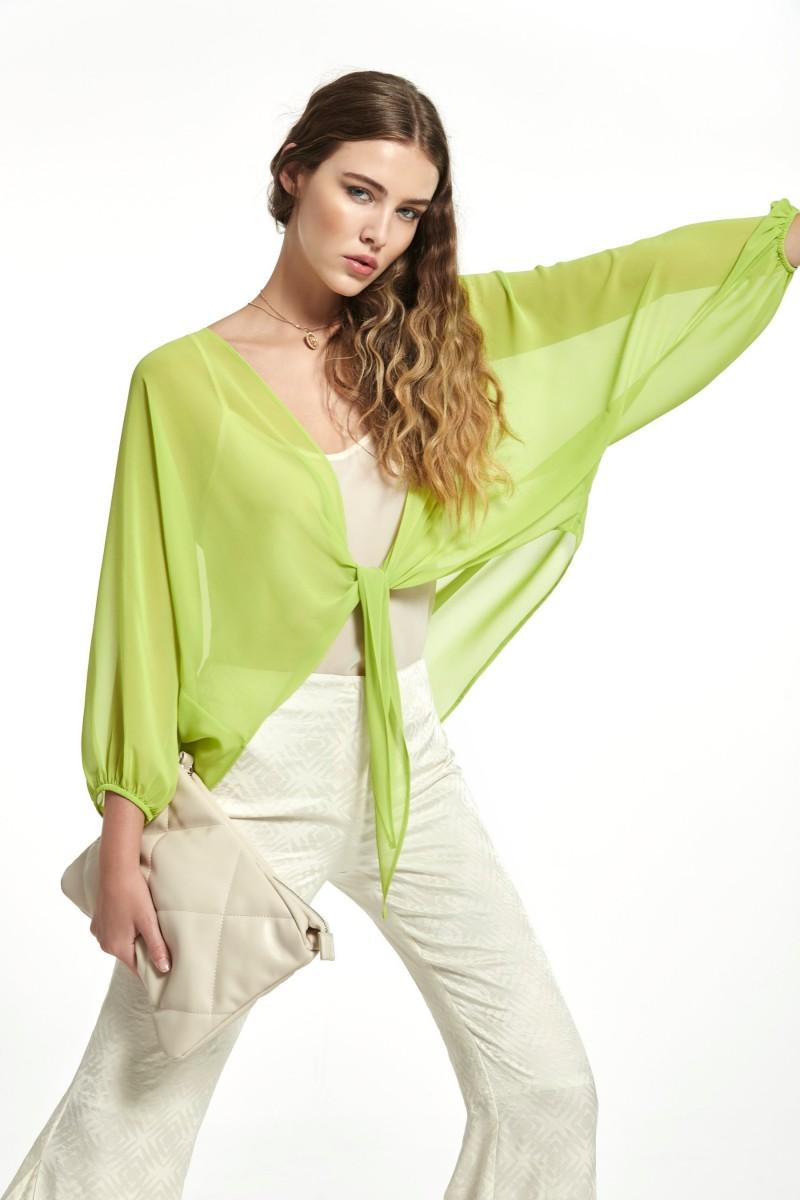 oky coky CHAQUETA ESCUAL GASA GEORGETTE