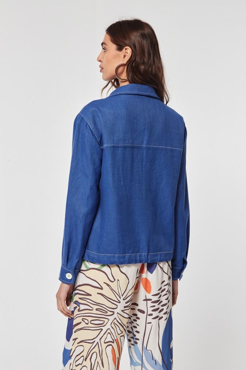 Oky Coky CHAQUETA KALA LINO RUSTICO