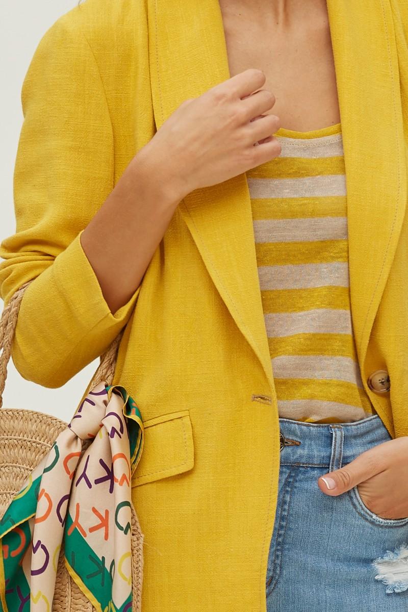 Oky Coky CHAQUETA LINO CUELLO SMOKING