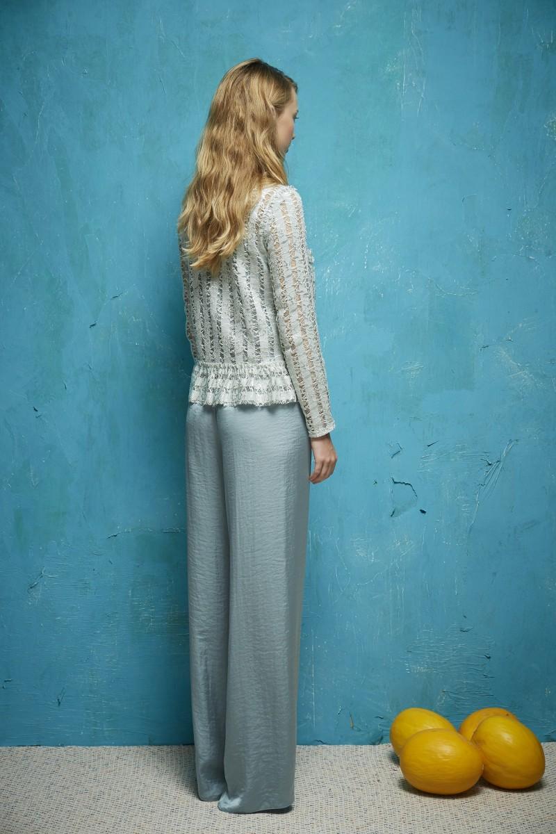 Oky Coky CHAQUETA OAFRE ENCAJE TIRAS BORDADO