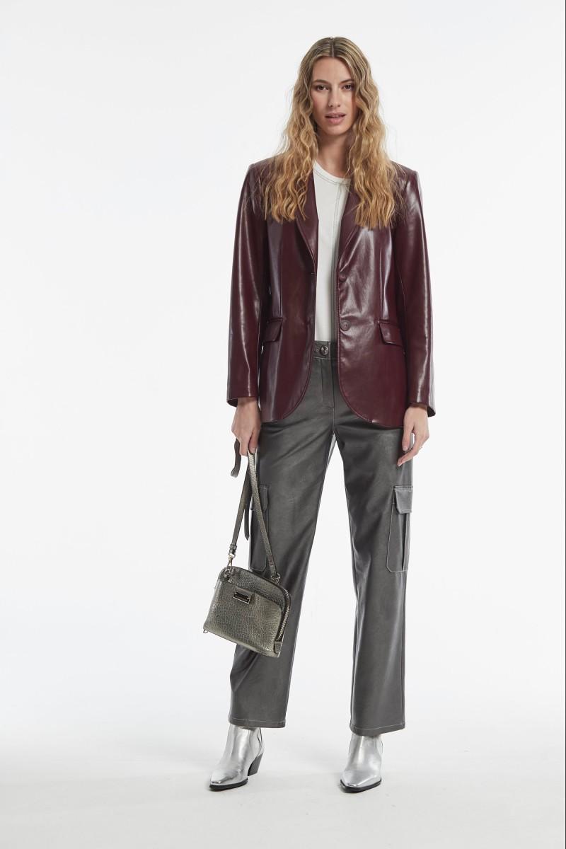 Oky Coky CHAQUETA OBIOL EFECTO PIEL COLOR