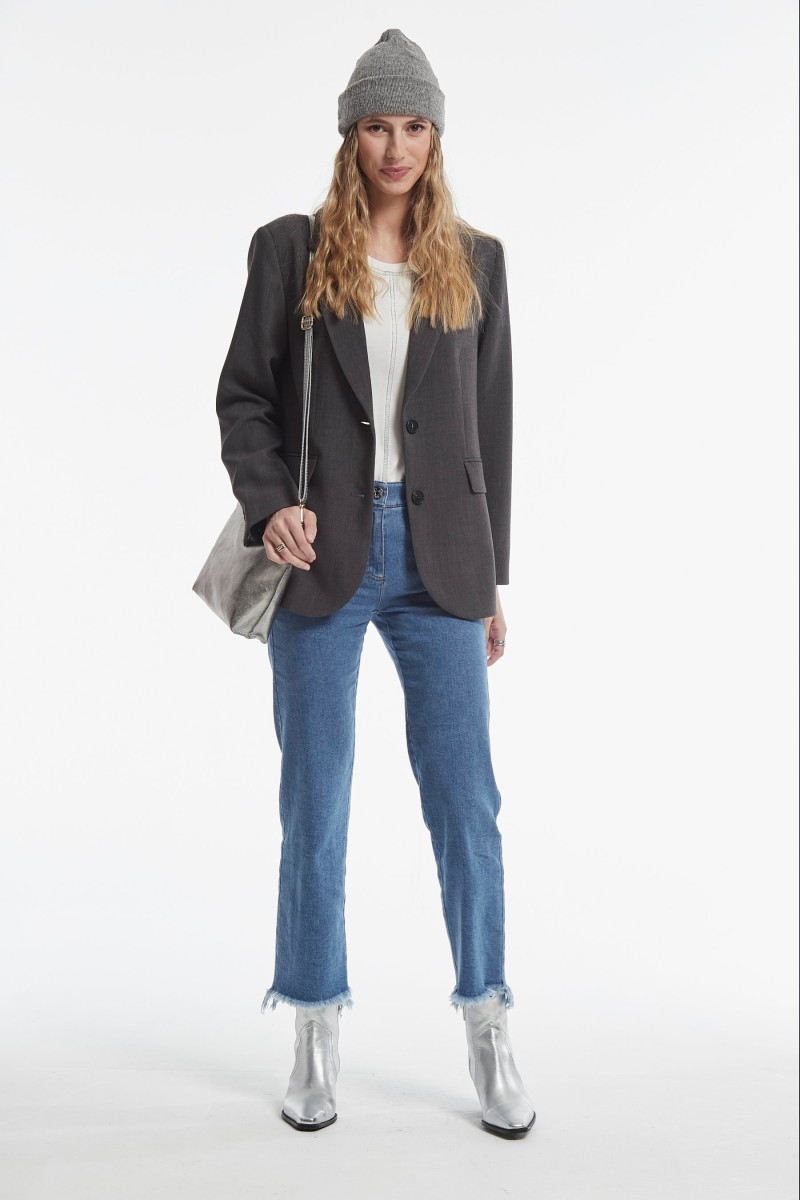 Oky Coky CHAQUETA OBIOL VISCOSA MELANGE