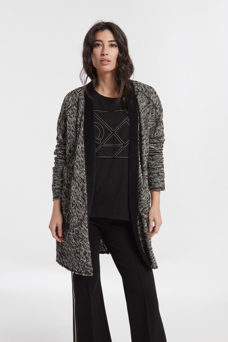 oky coky CHAQUETA REVERSIBLE MISCA PUNTO JAQUARD