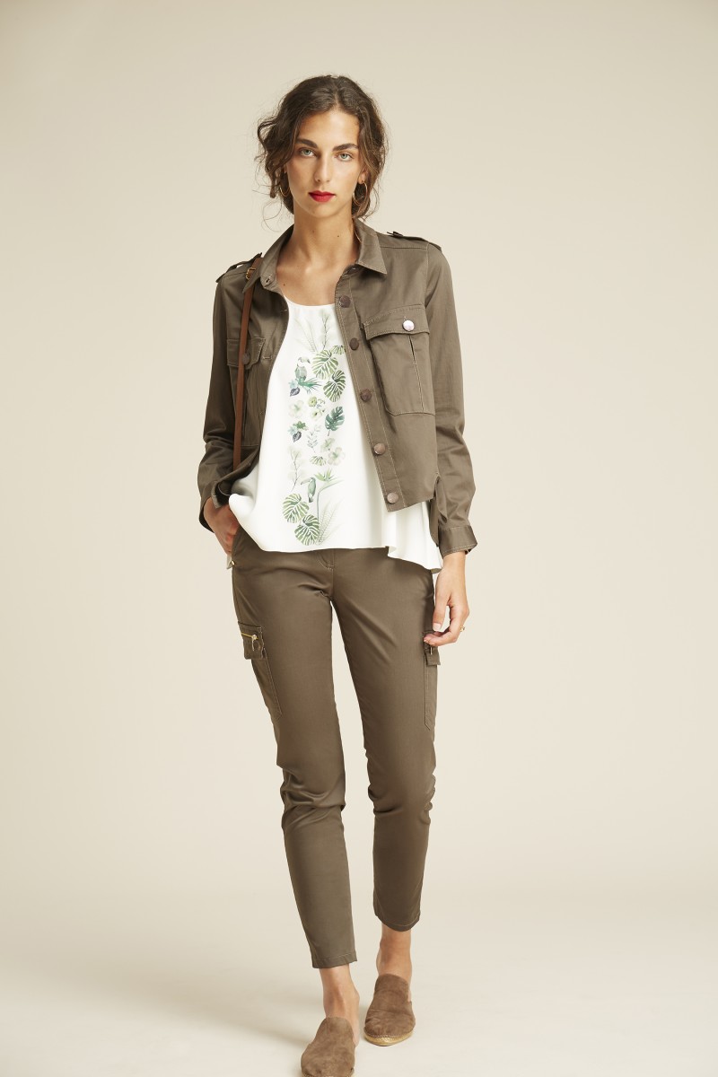 oky coky CHAQUETA SEMOLA ALGODON STRETCH