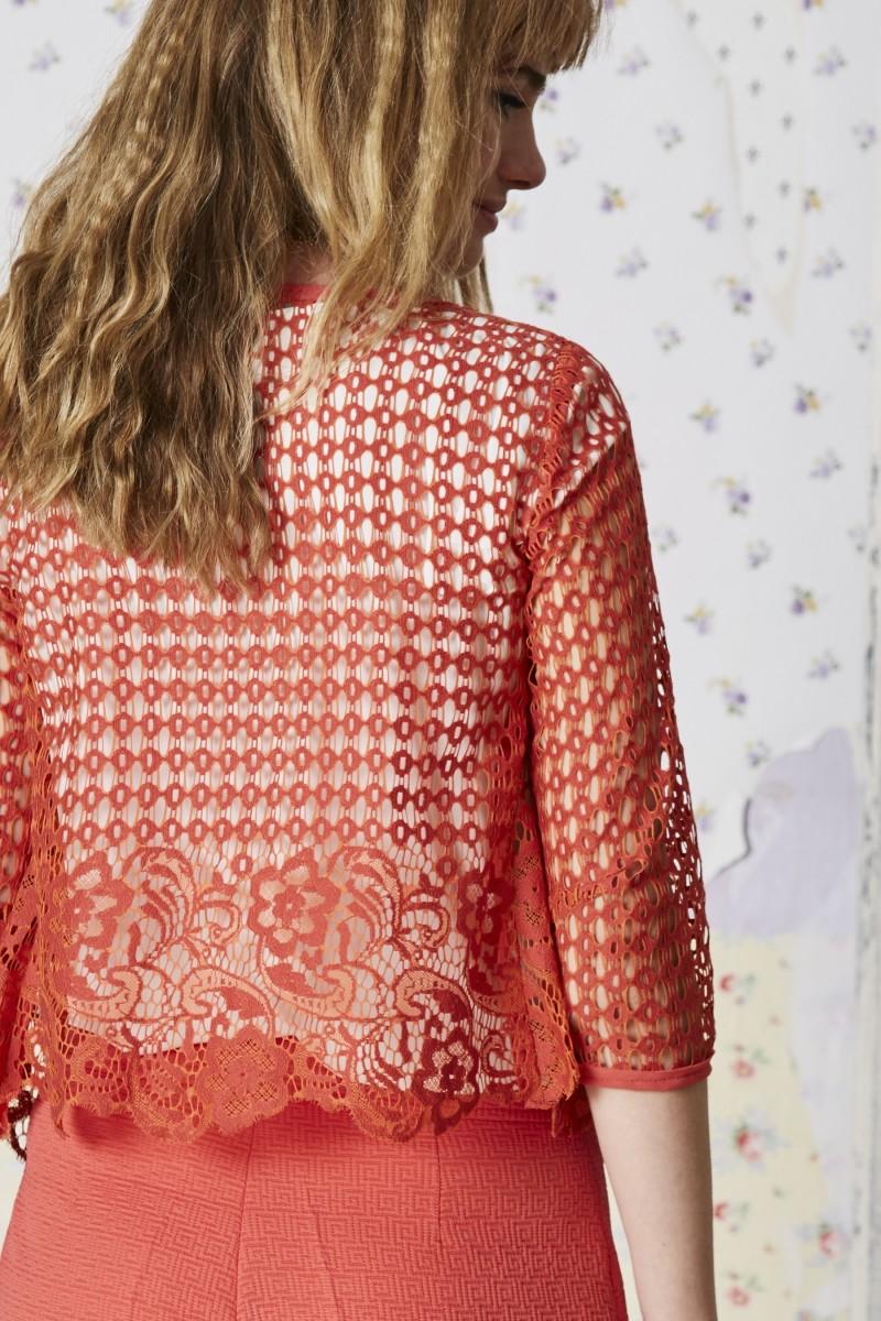 Oky Coky CHAQUETA SODA ENCAJE ALGODON