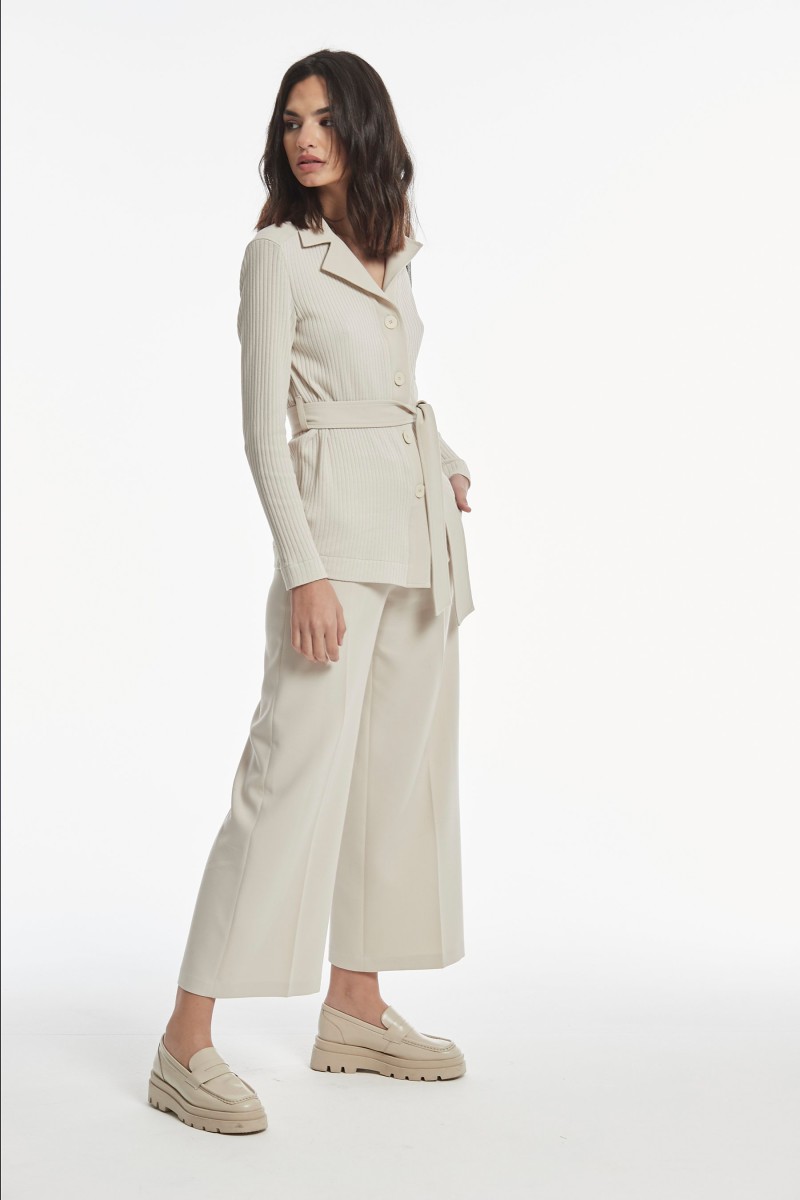 Oky Coky CHAQUETA SUDESO PLANA CREP DOBLE