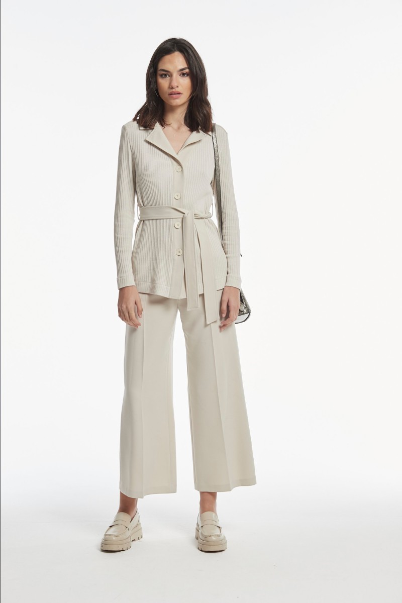 oky coky CHAQUETA SUDESO PLANA CREP DOBLE