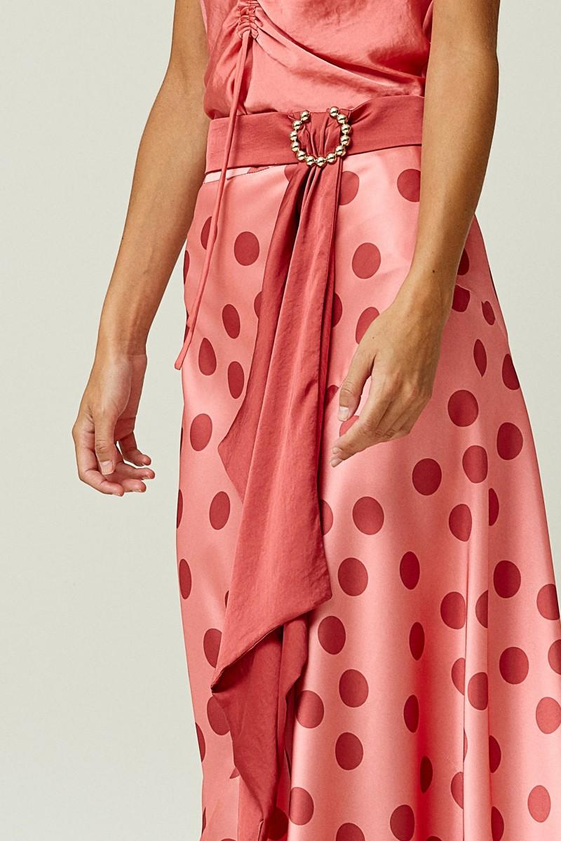 oky coky CINTURÓN DRAPEADO SATÉN