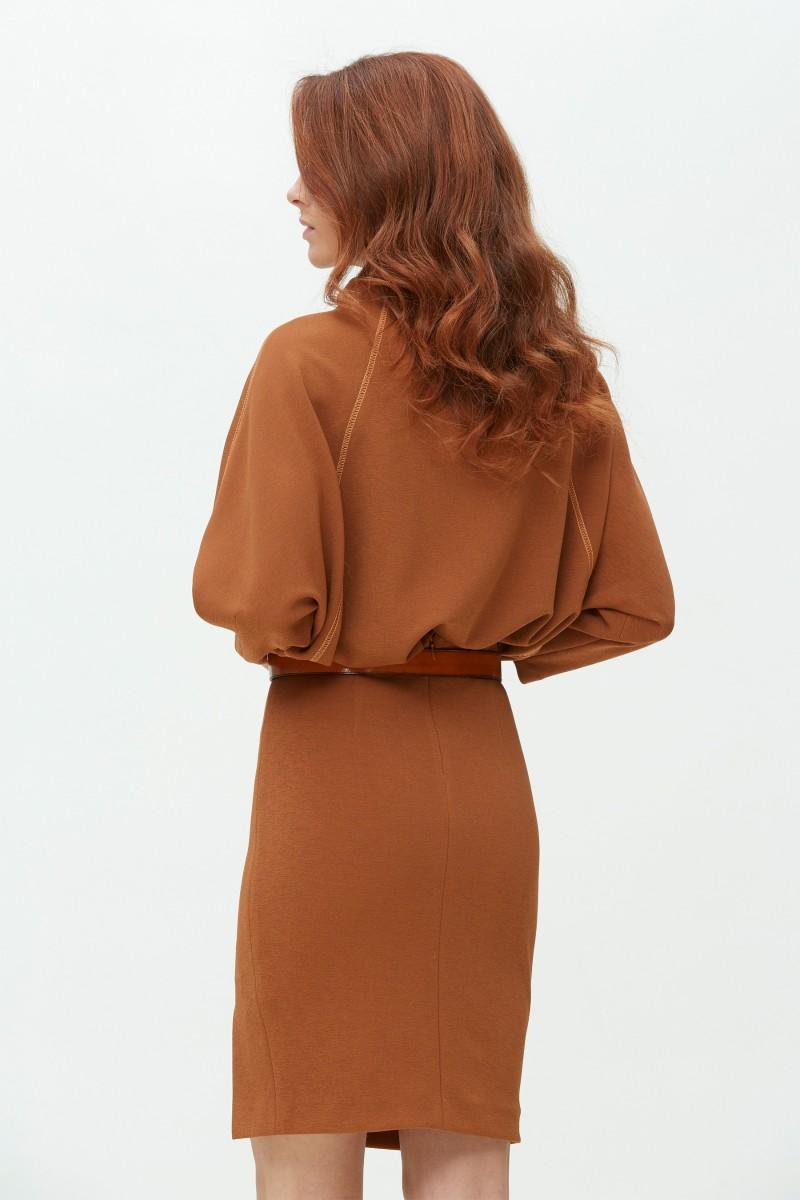 Oky Coky FALDA ABERTURA DRAPEADA-PUNTO