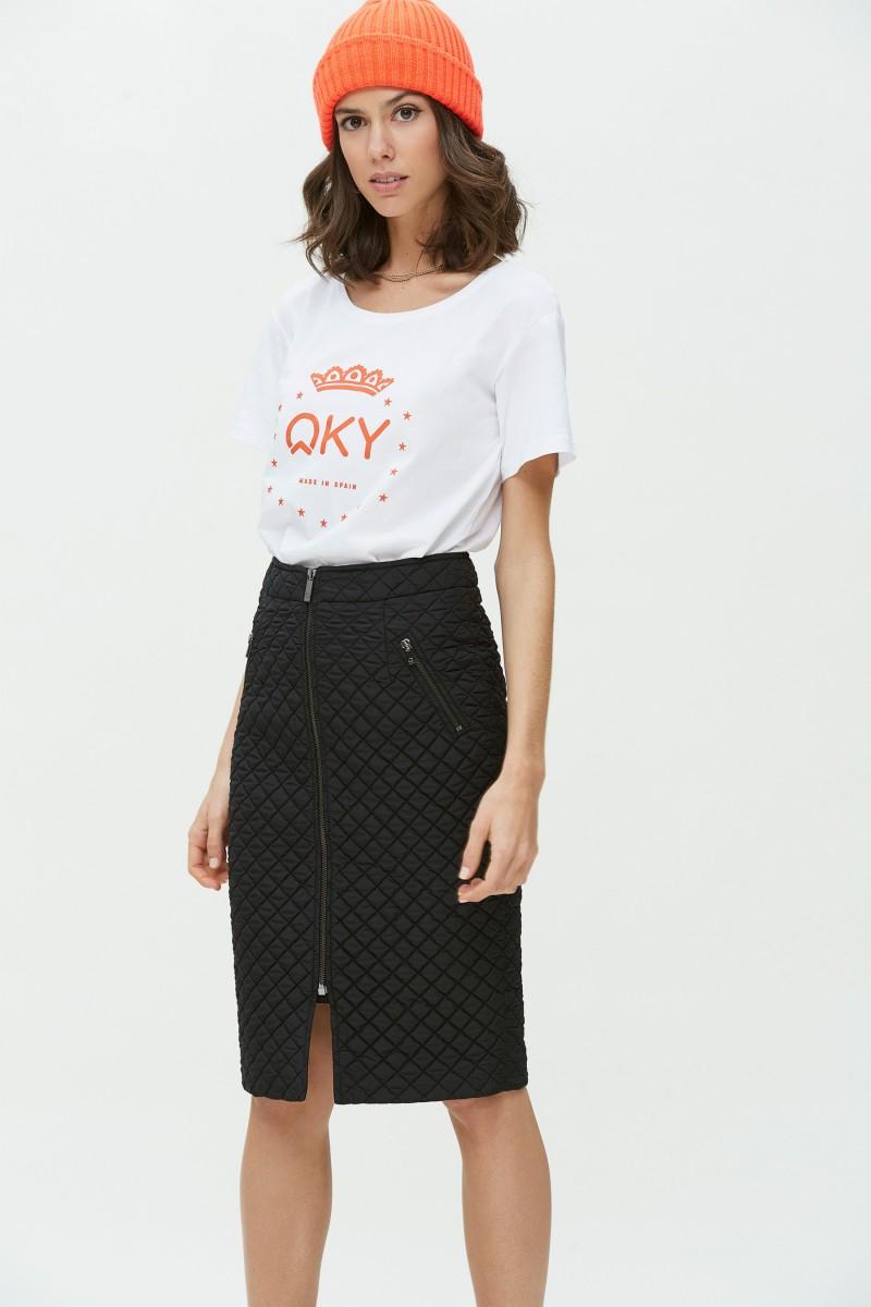 oky coky FALDA CREMALLERAS-ACOLCHADO