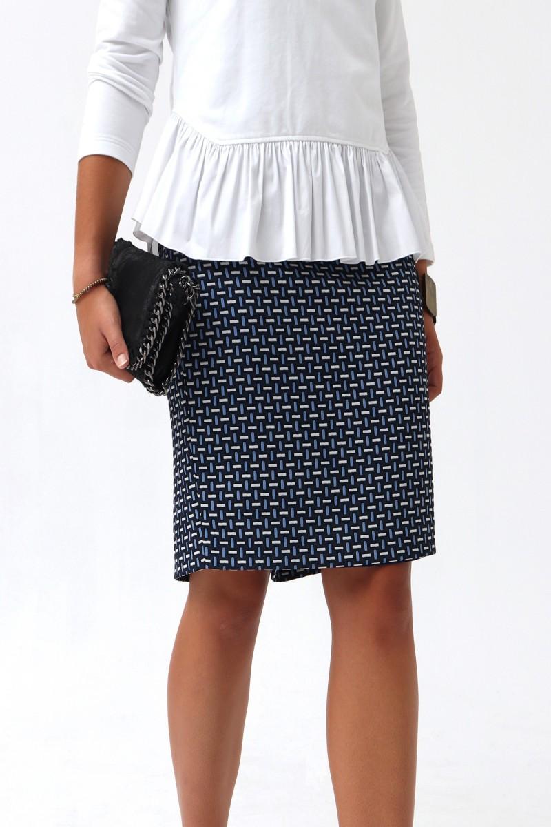 oky coky FALDA JACQUARD ELÁSTICO