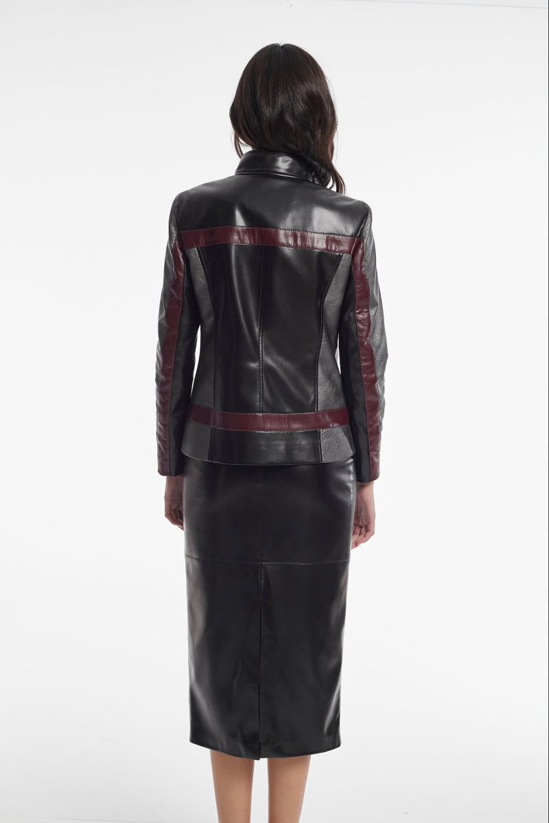 Oky Coky FALDA JOAN EFECTO PIEL COLOR