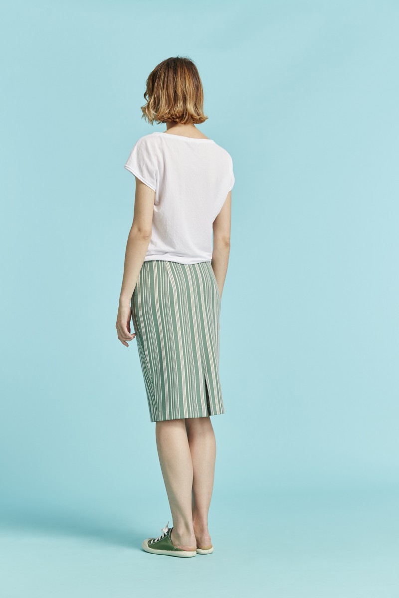 Oky Coky FALDA LAPIZ ELIO PUNTO RAYA BICOLOR