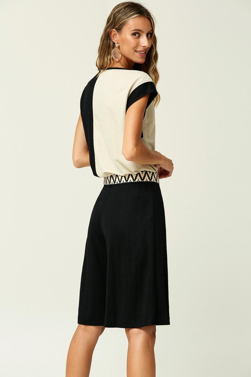 Oky Coky FALDA PANTALÓN GOMA CINTURA PUNTO GRANITO