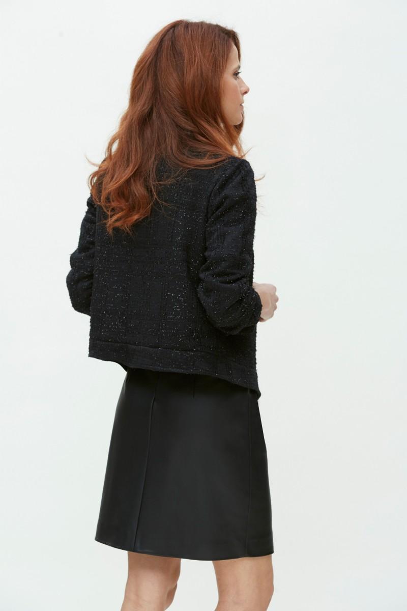 Oky Coky FALFA CORTA CRUZADA-STRETCH VEGAN LEATHER