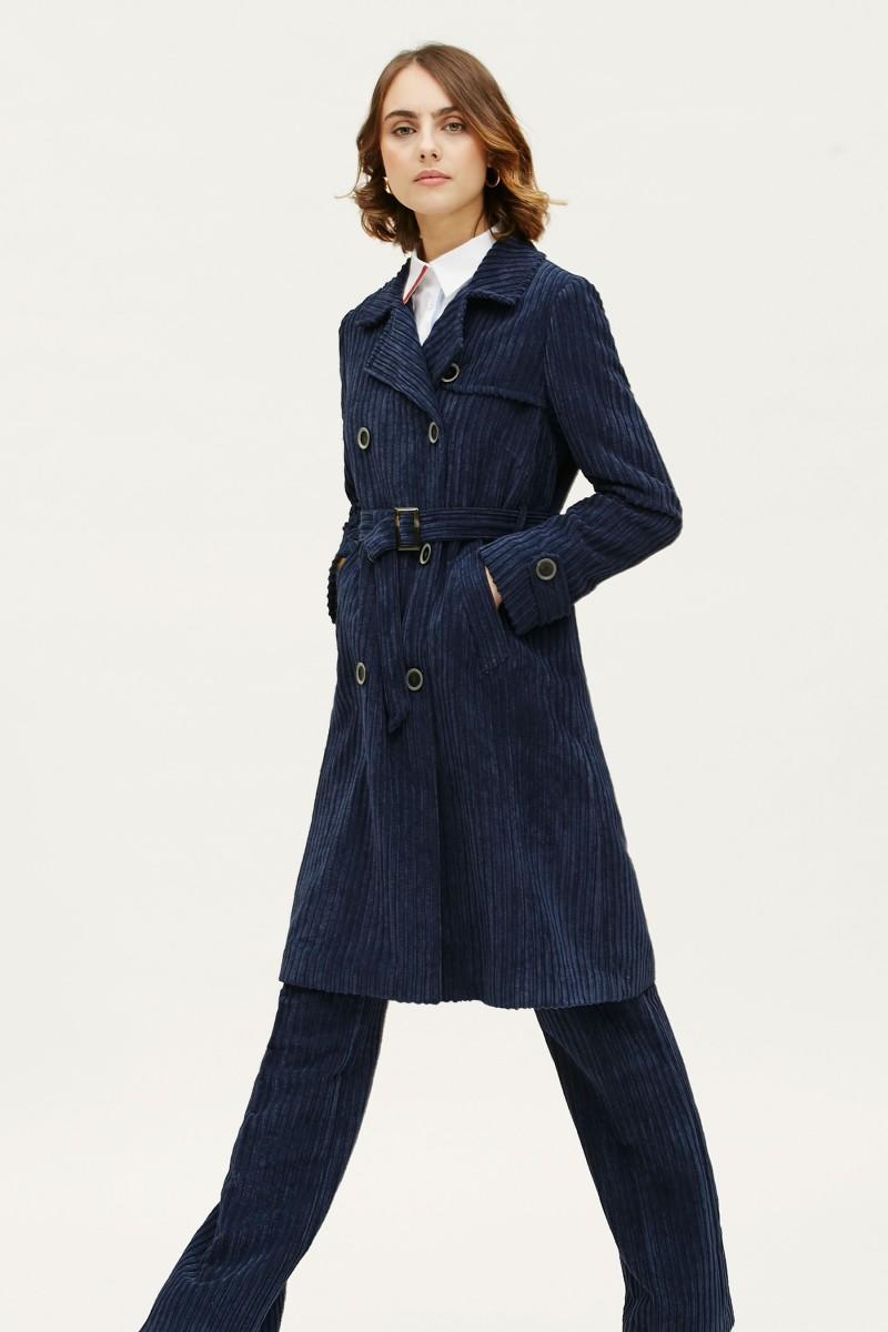 oky coky GABARDINA TRENCH-PANA DOBLE CORDONÉ