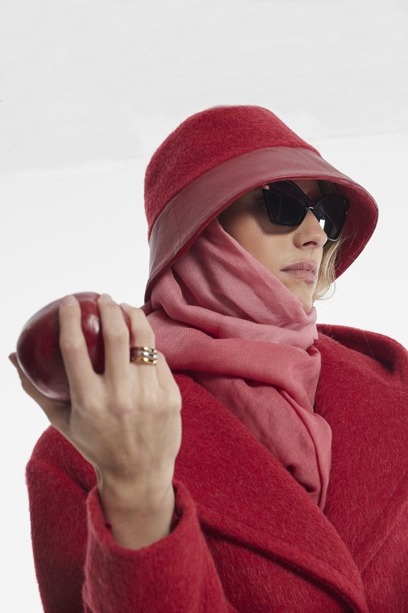 oky coky GORRO TITO LANA MOHAIR DE PELO CORTO