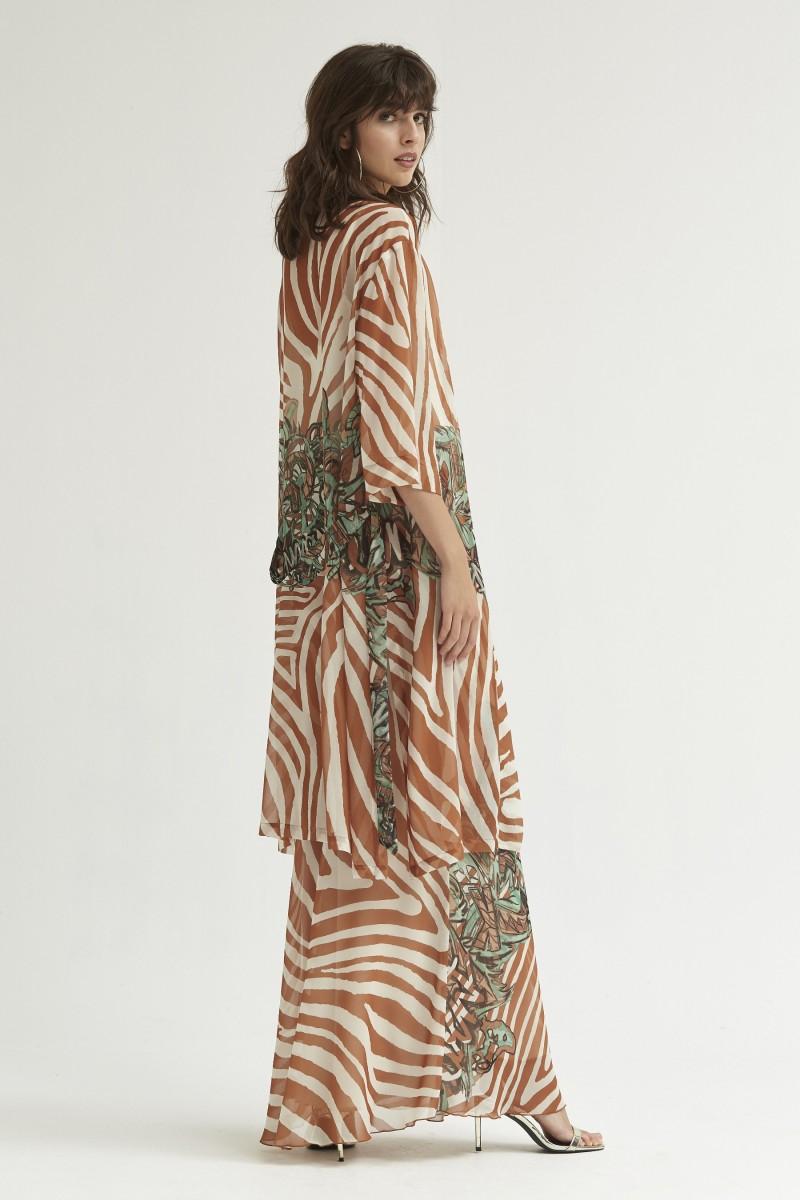 Oky Coky KIMONO GASA ESTAMPADO GRAFITI