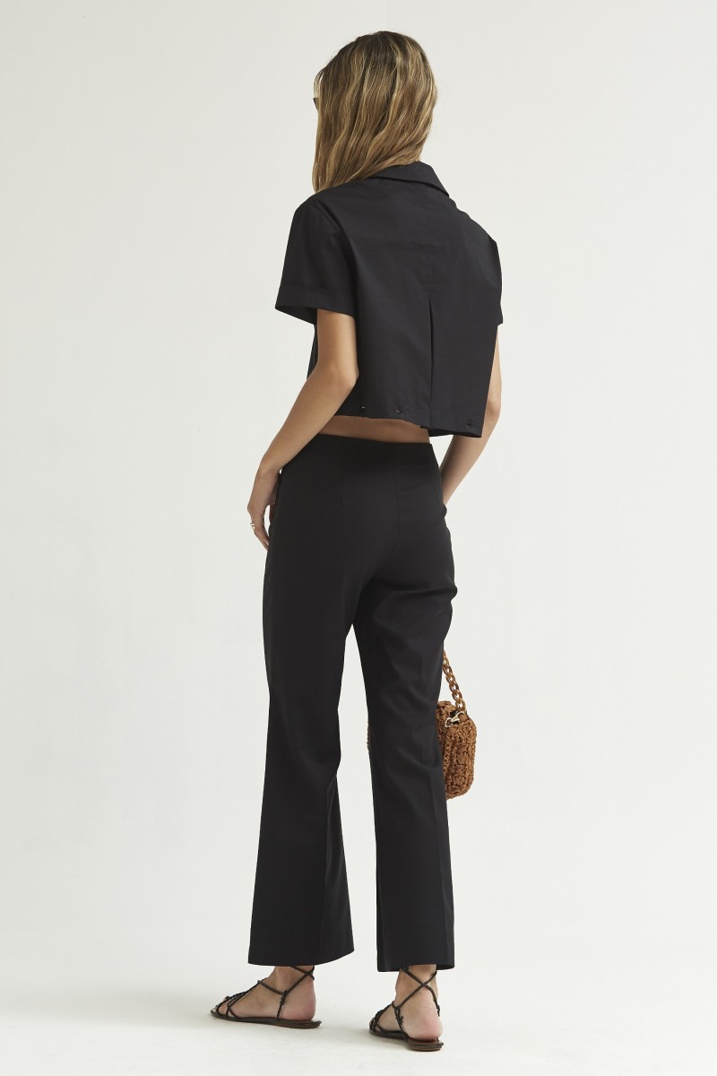 Oky Coky PANTALÓN ACAMPANADO ALGODÓN STRETCH