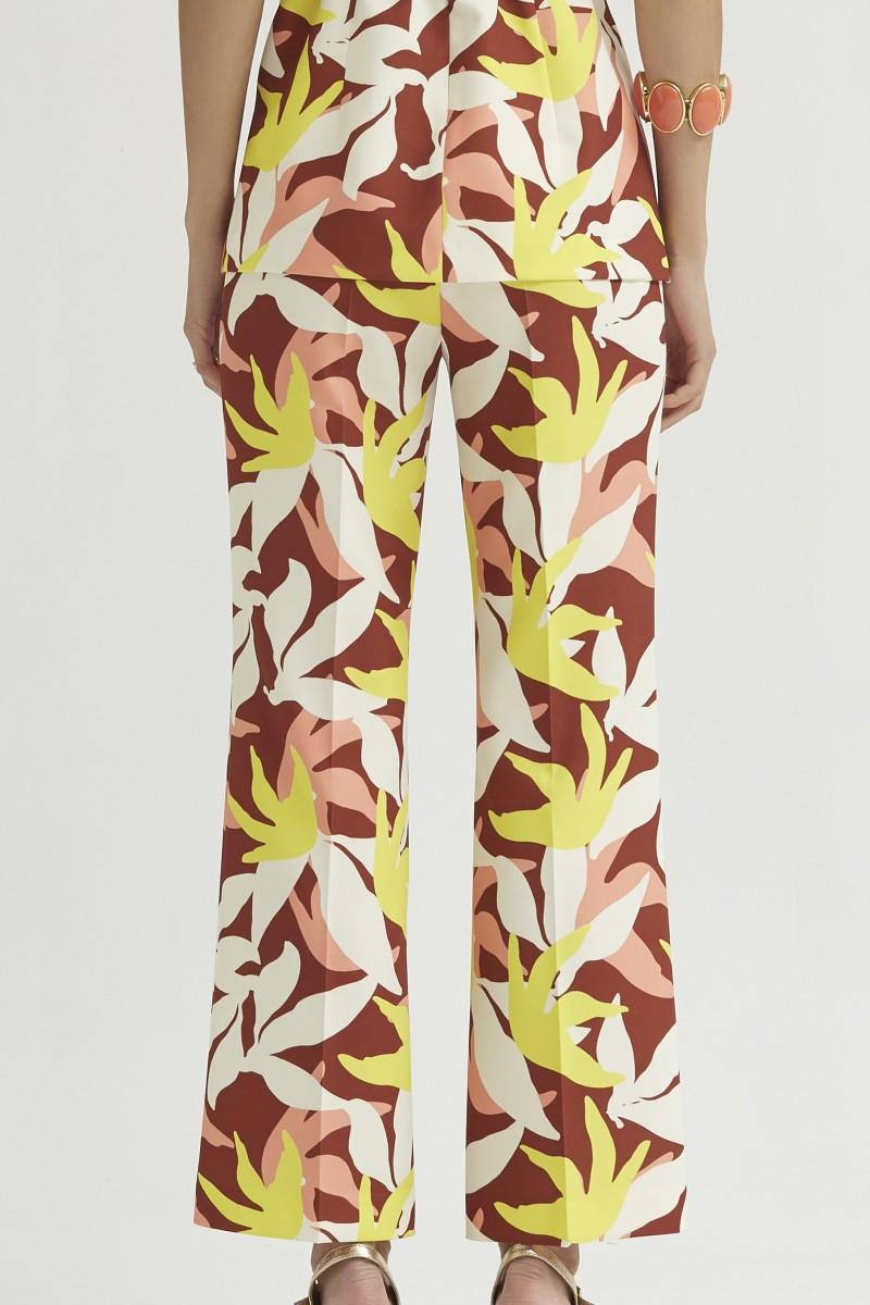 Oky Coky PANTALÓN ACAMPANADO ESTAMPADO FLORAL