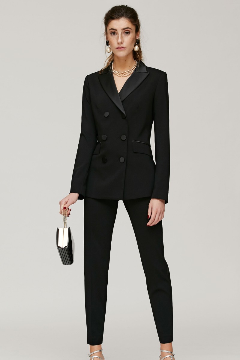 oky coky PANTALON BOLSILLOS SASTRE-ALGODÓN STRETCH