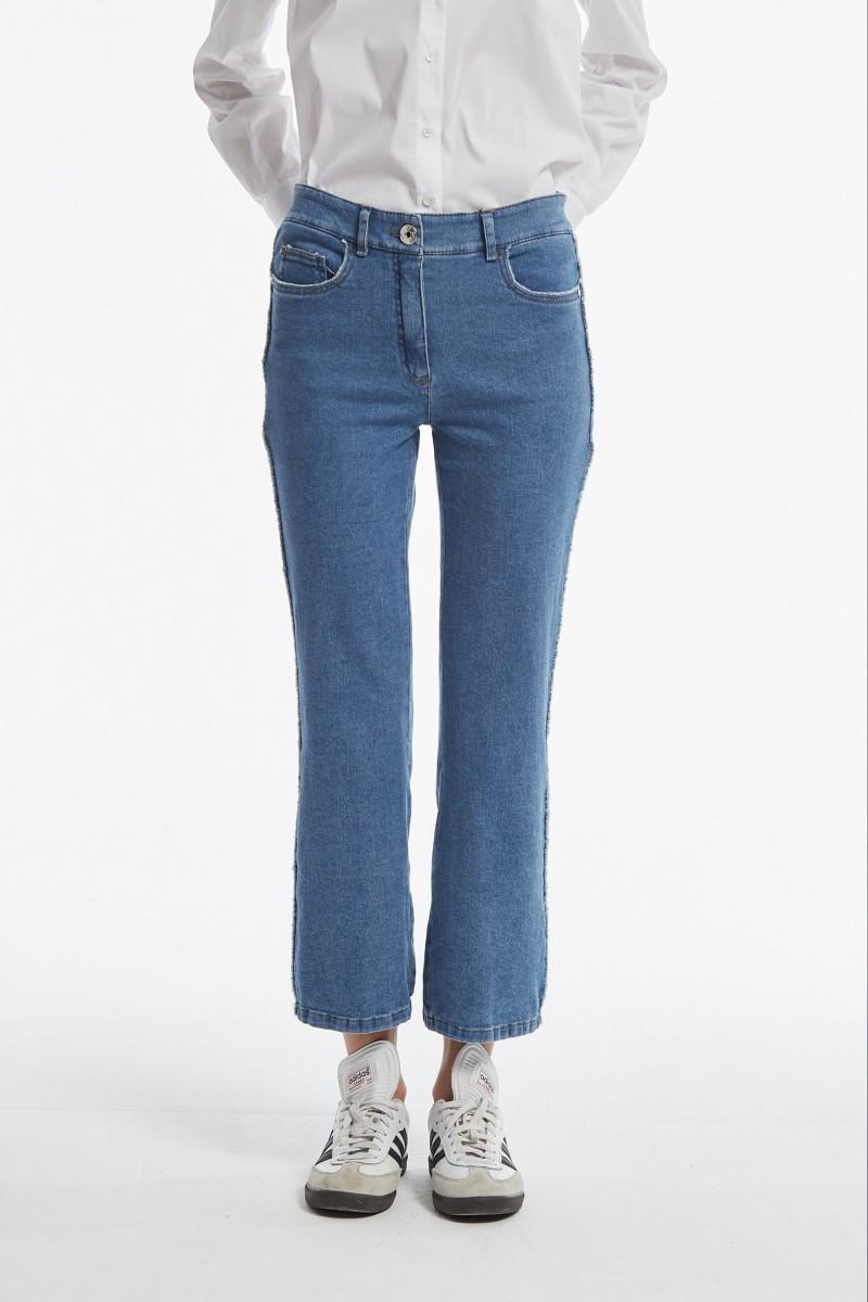 oky coky PANTALÓN BRUKO SARGA JEANS