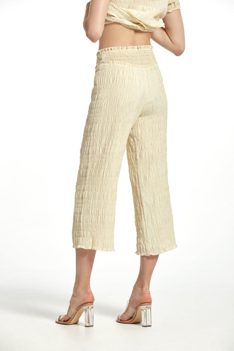 Oky Coky PANTALÓN BRUNO VOILE CON LINEAS DE GOMAS