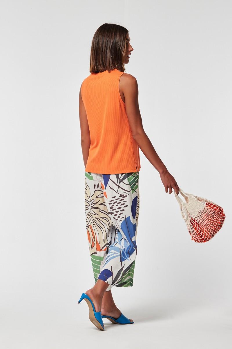 Oky Coky PANTALÓN CAEBO CREP MARROCAINE