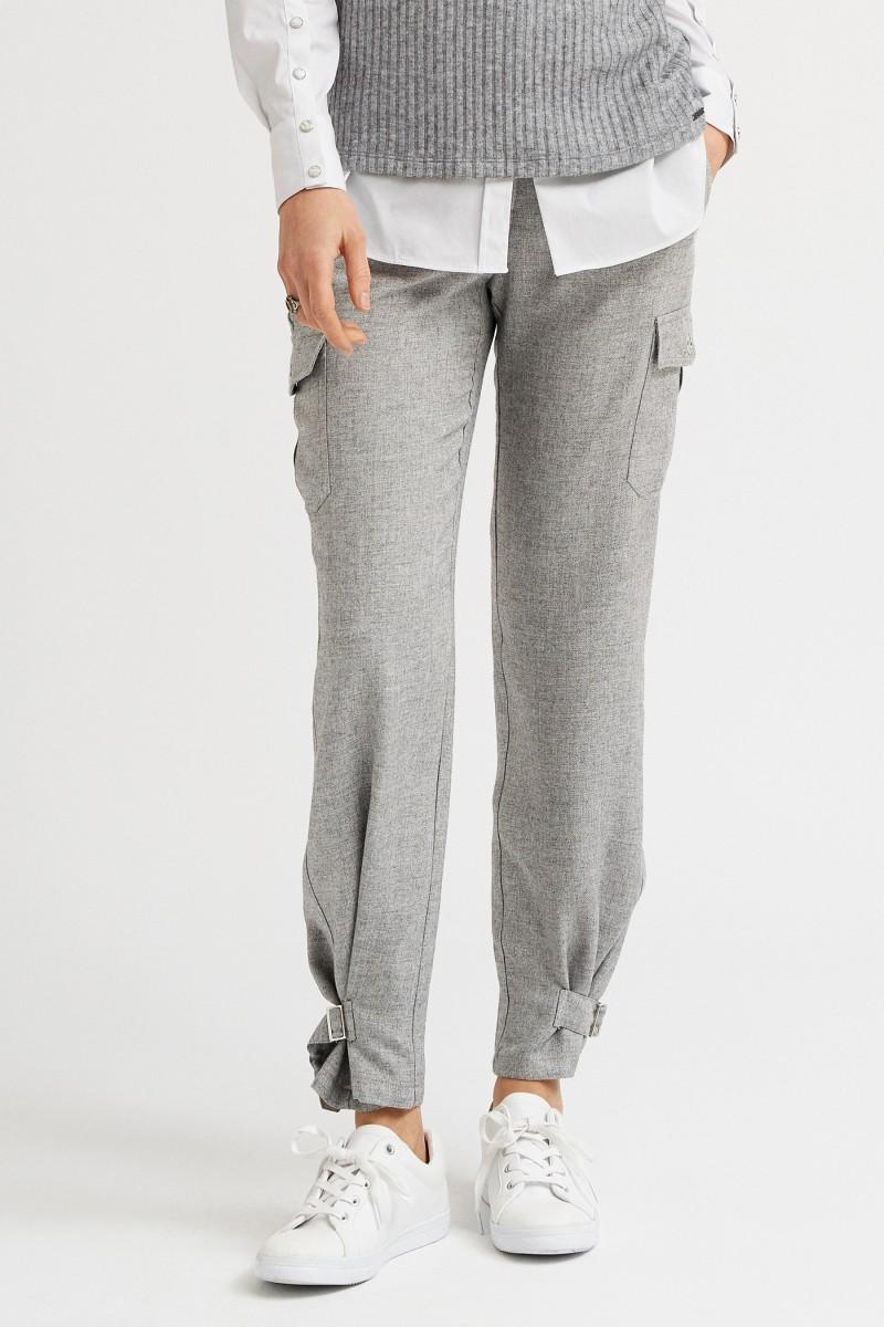 oky coky PANTALÓN CARGO TRABILLAS BAJO FRANELA