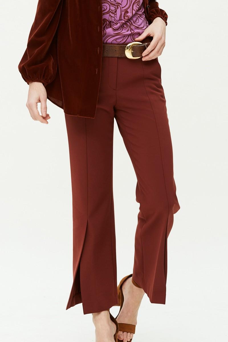 oky coky PANTALÓN CON ABERTURAS-PLANA DOBLE