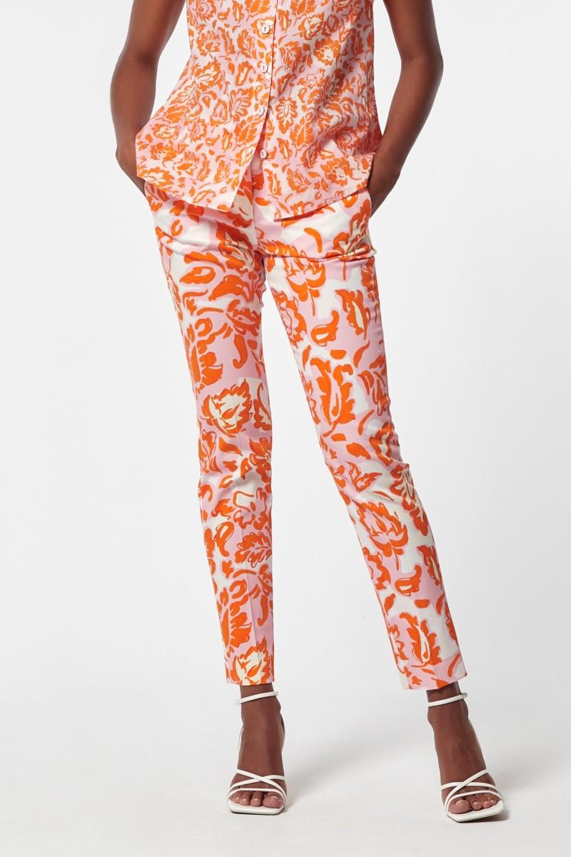 oky coky PANTALÓN COQUE ALGODON STRETCH ESTAMPADO
