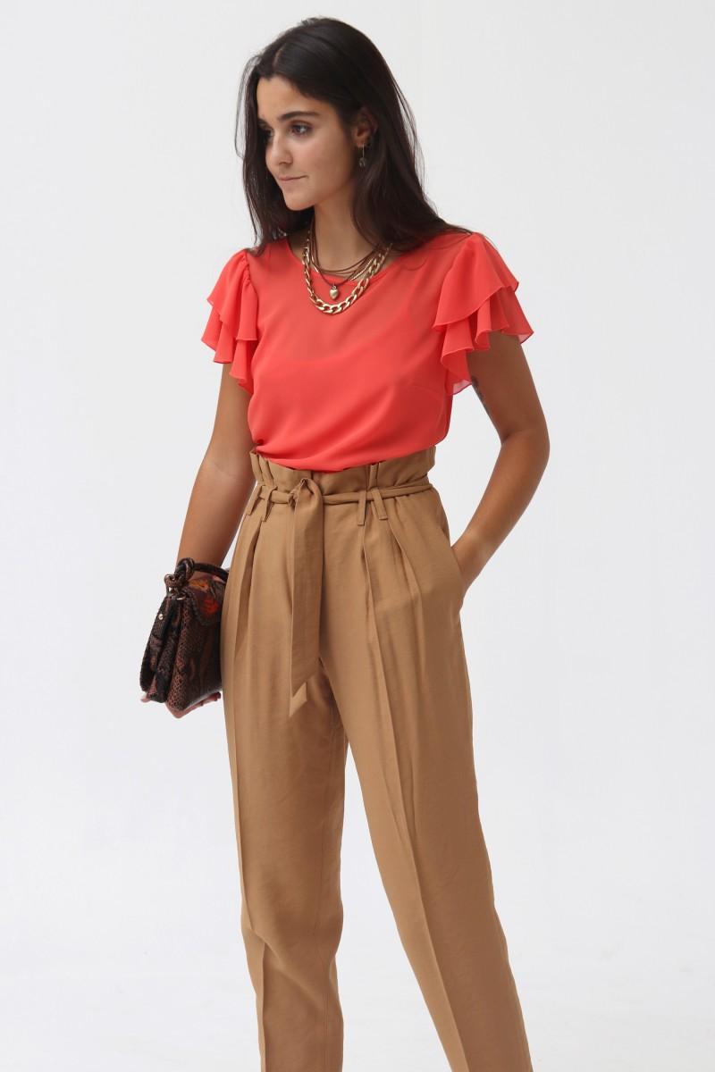 Oky Coky PANTALON DERCOS SARGA VISCOSA