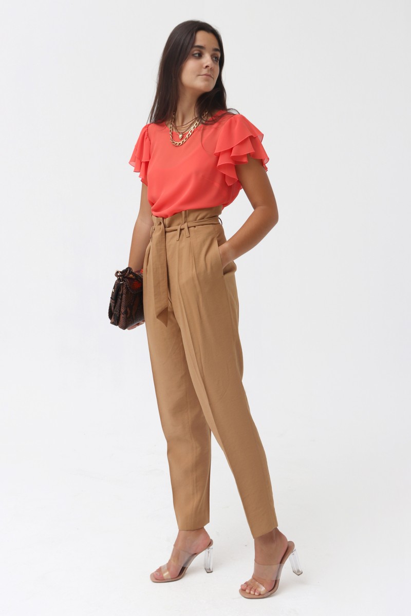 Oky Coky PANTALON DERCOS SARGA VISCOSA