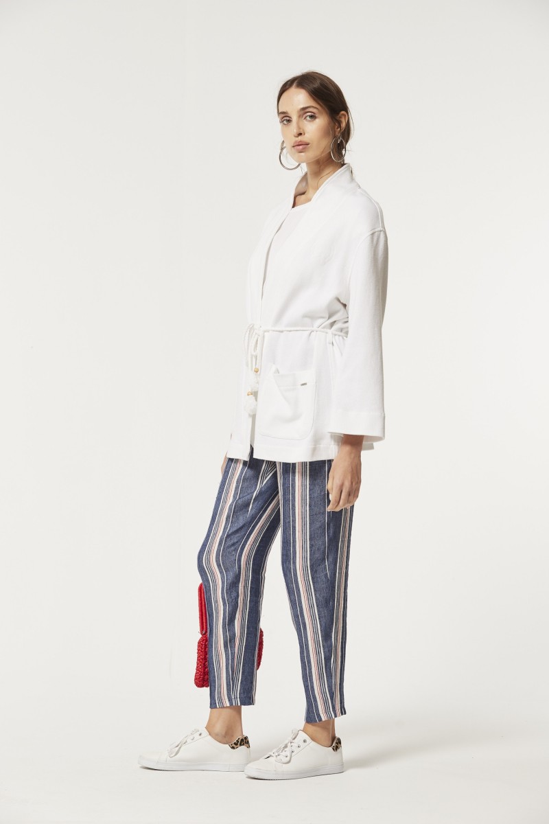 Oky Coky PANTALÓN DONGA LINO RAYAS