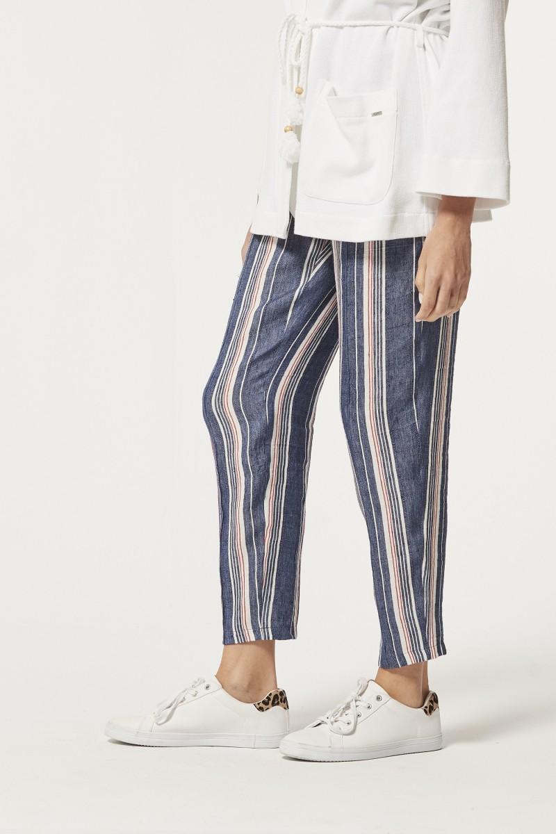 oky coky PANTALÓN DONGA LINO RAYAS