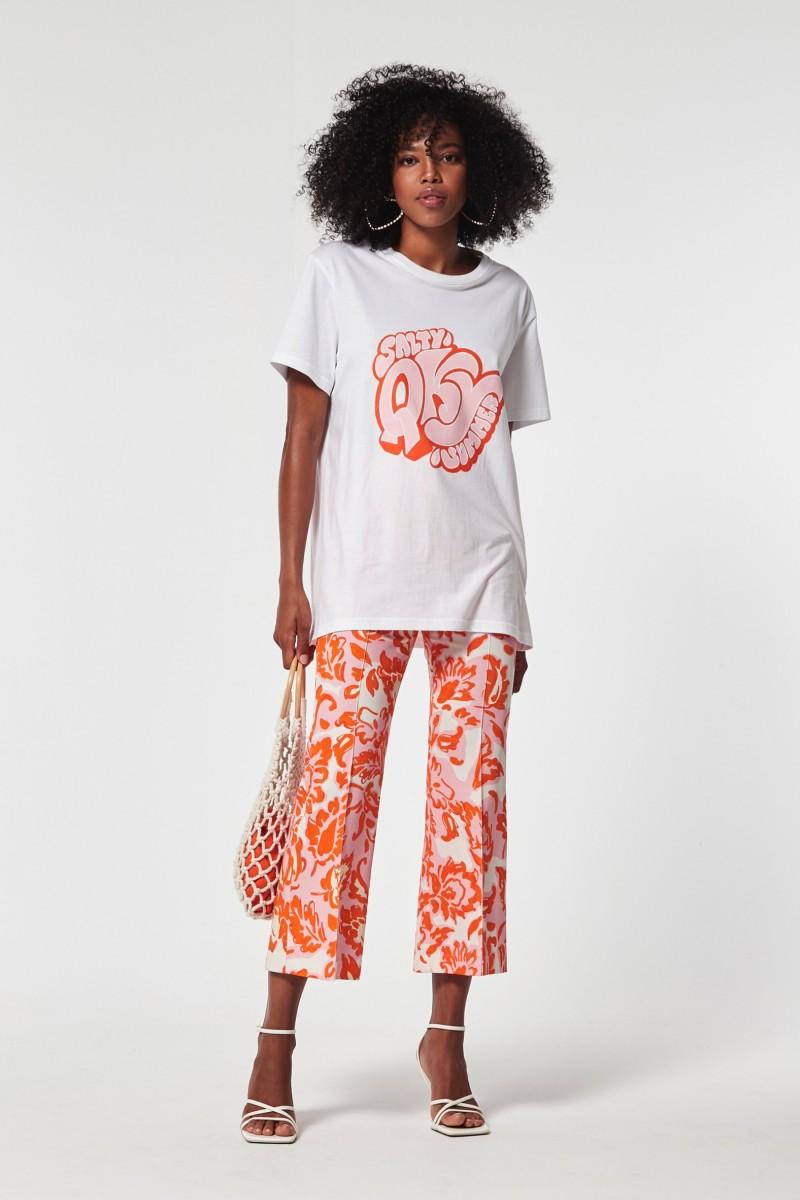 Oky Coky PANTALÓN ELADIO ALGODON STRETCH ESTAMPADO