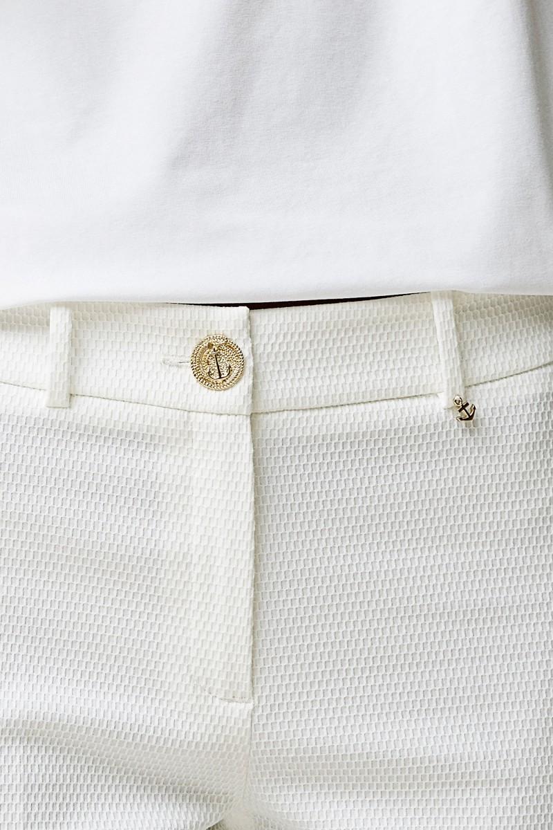 Oky Coky PANTALÓN ESTRECHO PIQUÉ BOTONES BAJO