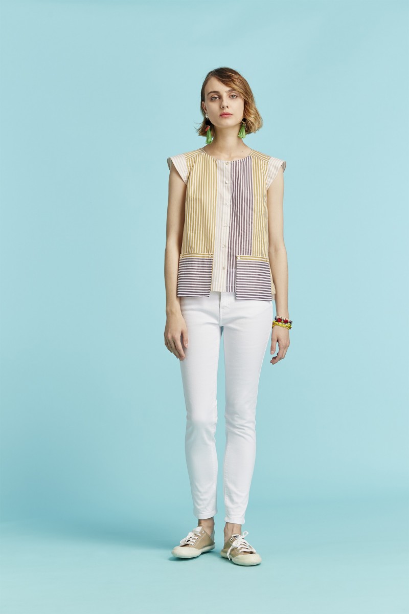 Oky Coky PANTALÓN FRESA VAQUERO