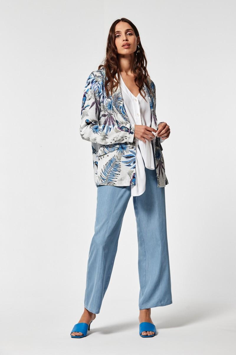 Oky Coky PANTALÓN GRASEL TENCEL JEANS