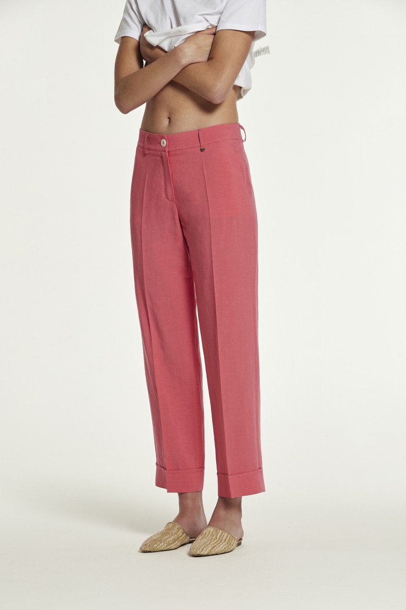 oky coky PANTALÓN HARIL LINO VISCOSA