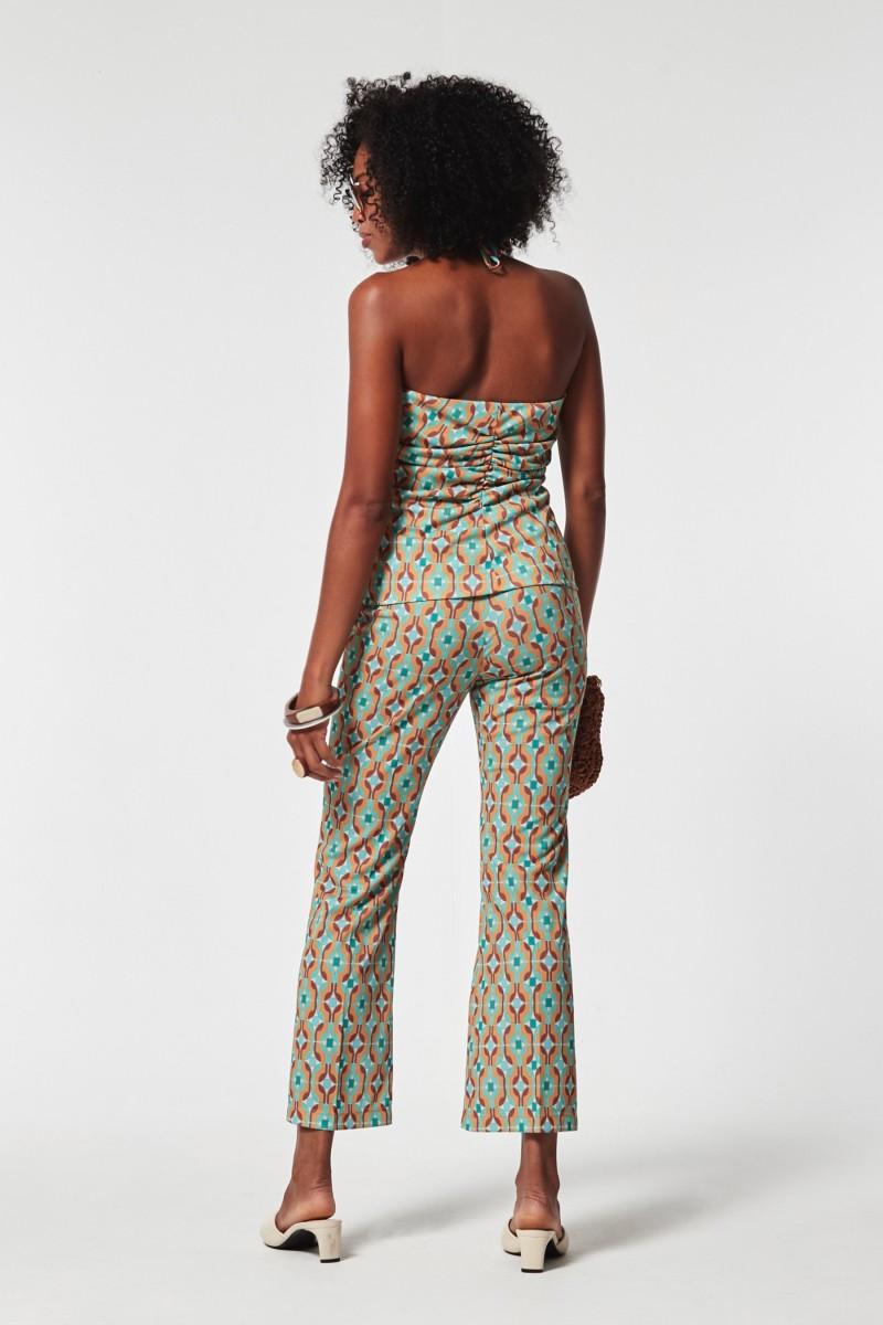 Oky Coky PANTALÓN HOLLIE PUNTO ESTAMPADO